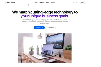 Screenshot of Astro Creator Portfolio